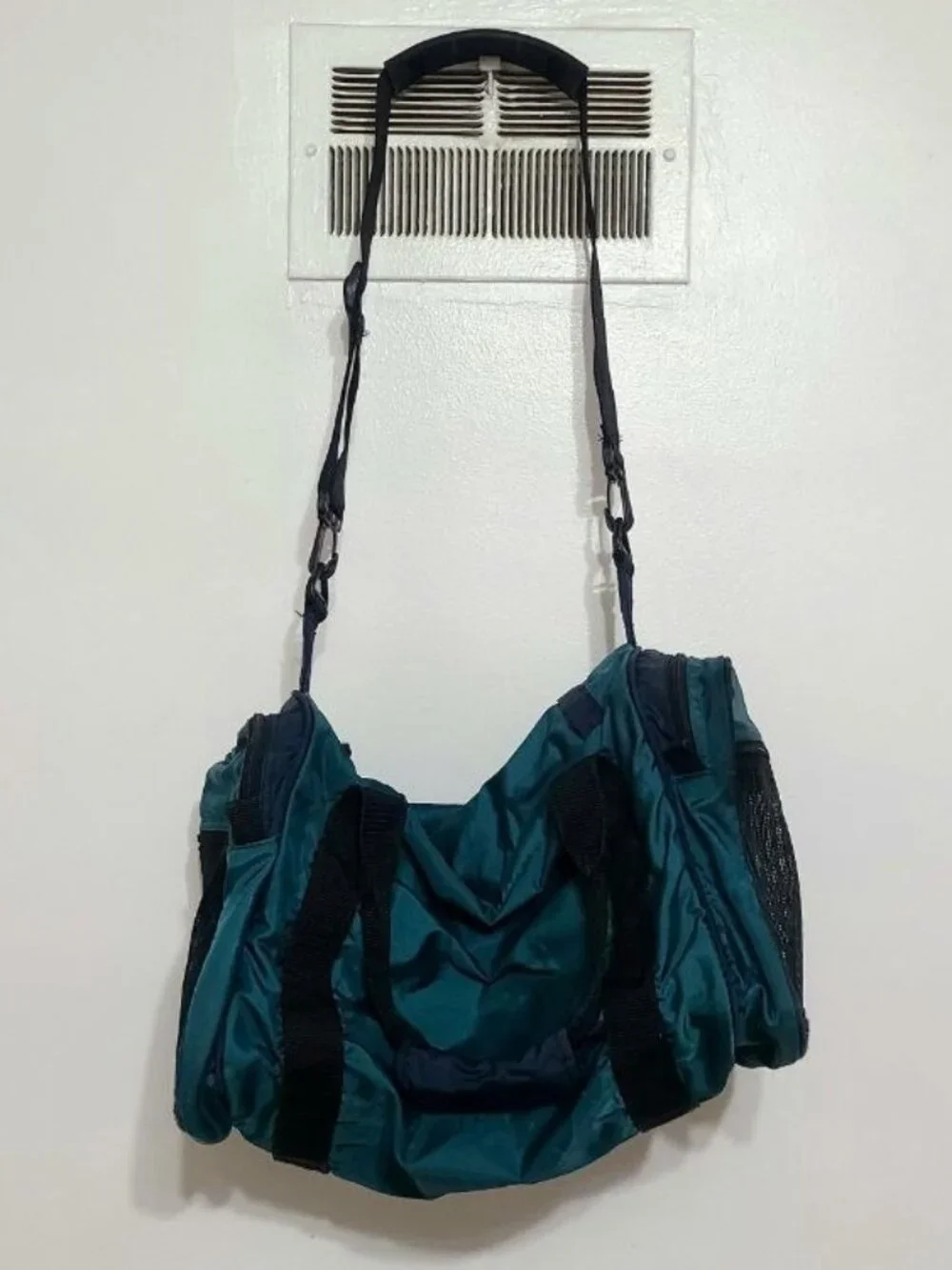 Teal Duffel Bag